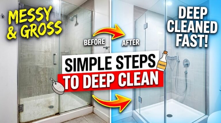 Simple steps to deep clean apartment bathroom effectively