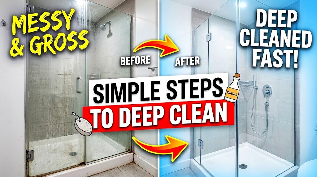 Simple steps to deep clean apartment bathroom effectively